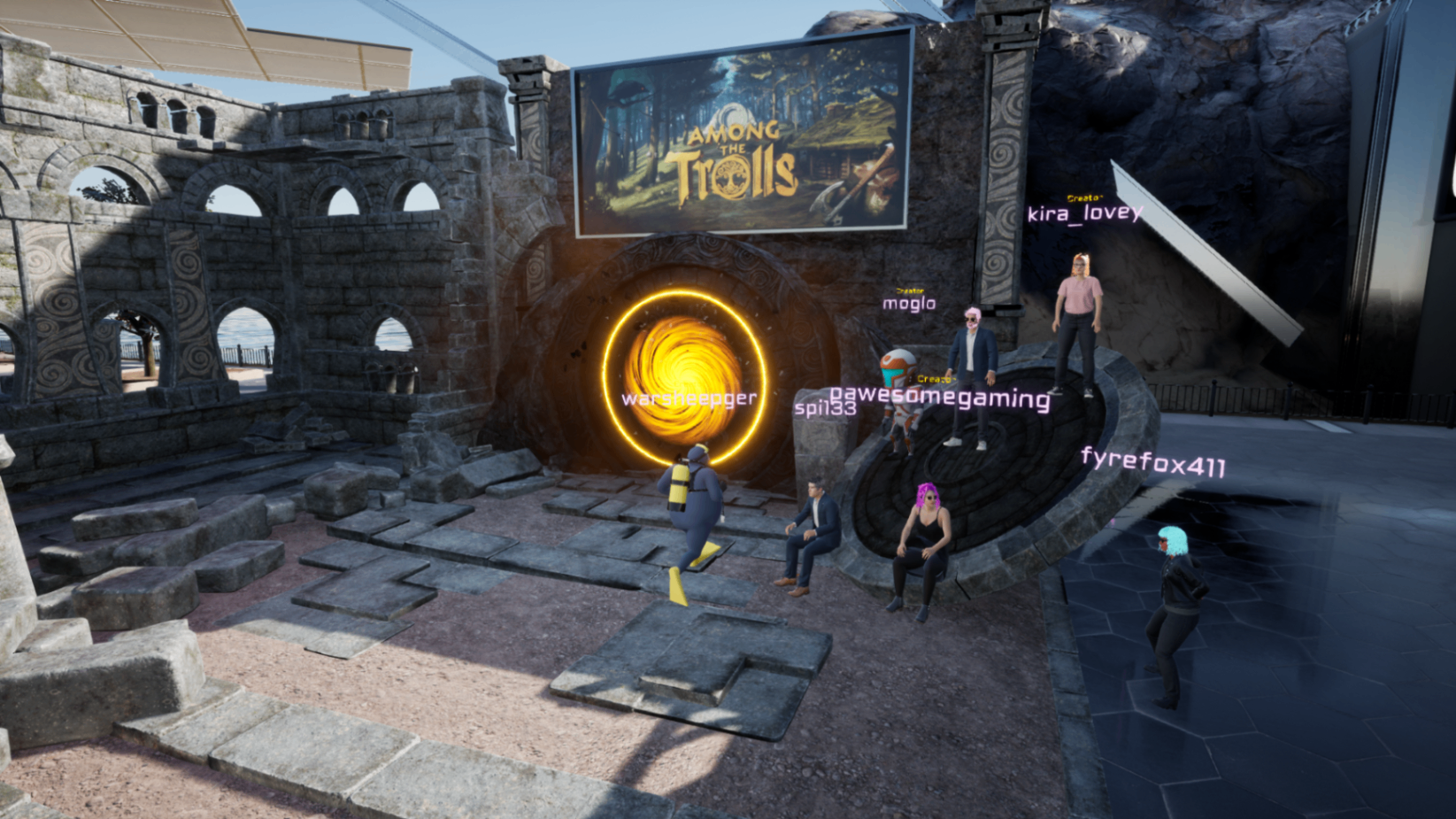 STEP THROUGH THE PORTAL. ENTER ANOTHER WORLD.