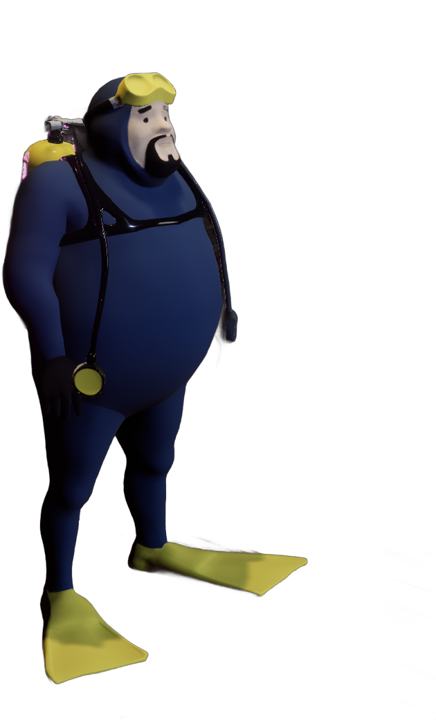 Dave the Diver watching the highlight reel
